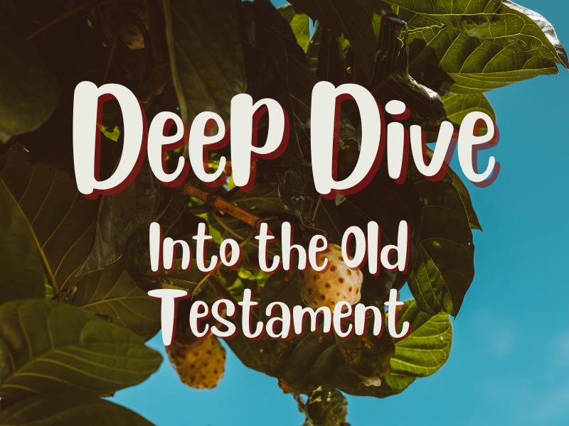 Deep Dive into the Old Testament