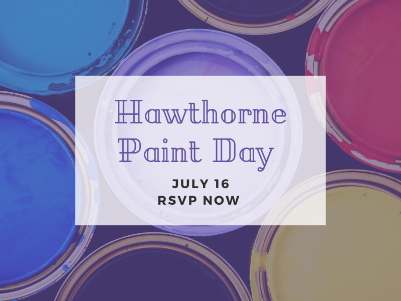 Hawthorne Paint Day