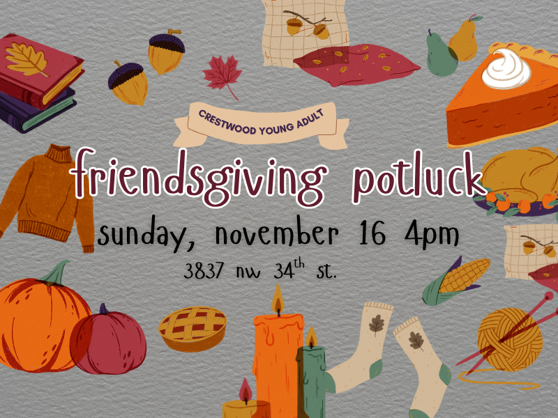 Young Adults Friendsgiving